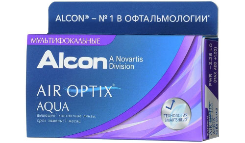 Контактные линзы Alcon Air Optix Aqua Multifocal
